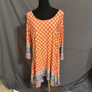 WHITE MARK Dress Size 1XL